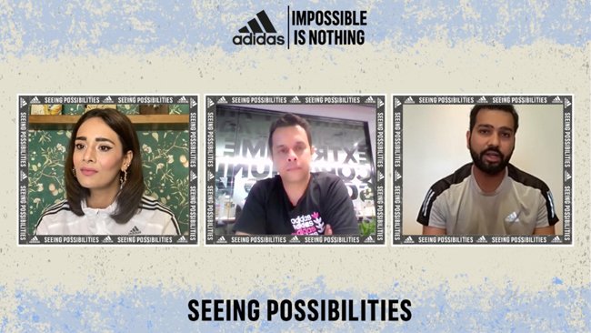 Adidas India launches the campaign through the voice of Indian Cricketer Rohit Sharma