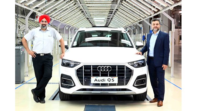 Audi Q5 local production begins at the SAVWIPL plant in Aurangabad