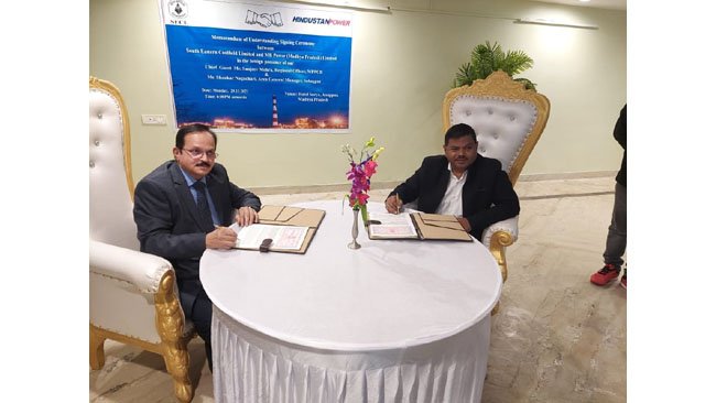 MB POWER Signs Memorandum of Understanding with South Eastern coalfield Limited
