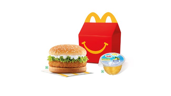 McDonald’s India – North and East and Dole Sunshine Company partner to offer Pineapple TidBit Fruit Bowls with Happy Meals