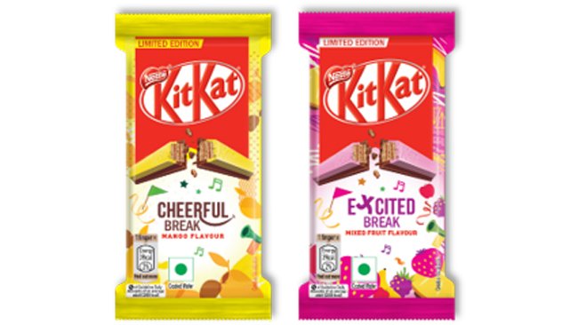 KITKAT launches Moodbreaks range with multi-colour KITKAT fingers in fruity flavours
