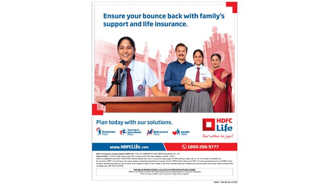 HDFC Life’s latest brand campaign is about enabling loved ones to bounce back from uncertainties