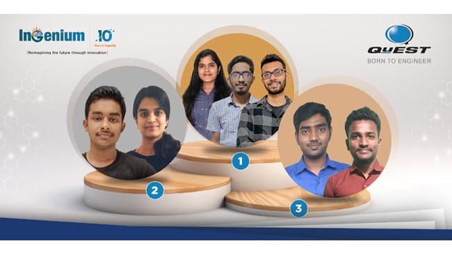 QuEST Global Announces Winners of 10th Edition of ‘Ingenium’