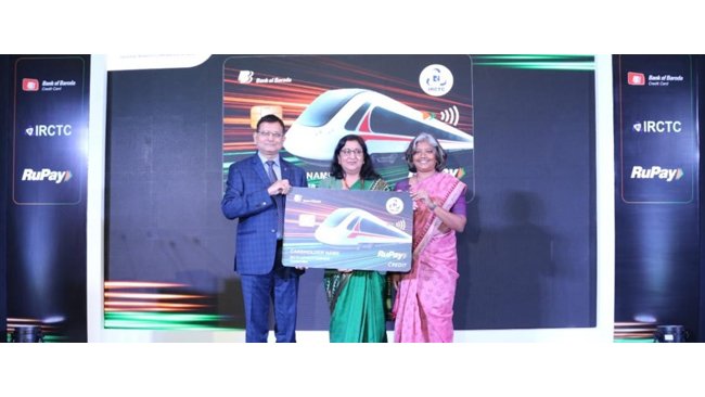 BOB Financial and IRCTC launch Co-Branded RuPay Contactless Credit Card
