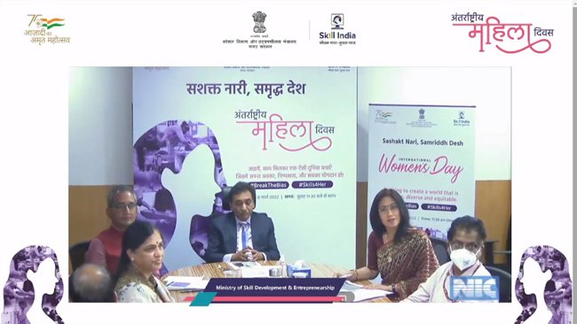 International Women’s Day 2022: MSDE salutes the grit of India’s women, fulfilling their aspirations by breakingage-old stereotypes #Skills4Her