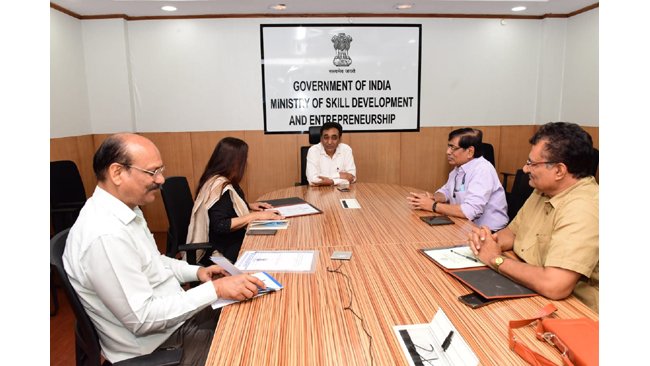 Ministry of Skill Development and Entrepreneurship, signs an MoU with the Central University of Jharkhand