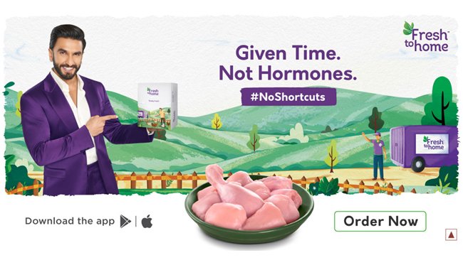 FreshToHome launches its new brand campaign, #NoShortcuts featuring renowned Bollywood star Ranveer Singh