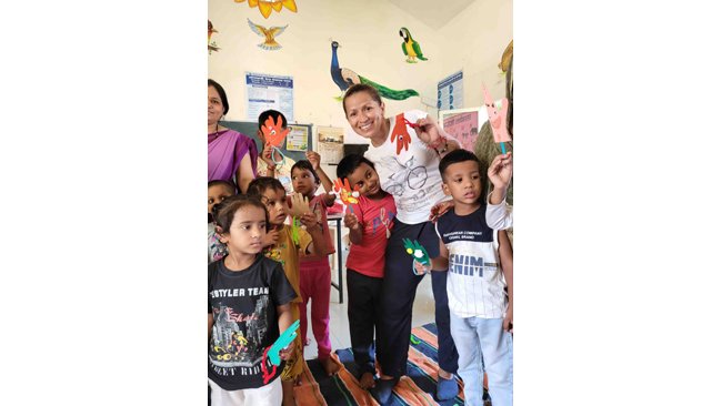 First batch of volunteers of Vedanta’s Global Volunteering Program from UK & Columbia joins Nand Ghars in Jaipur