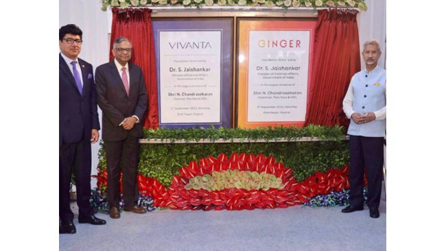 IHCL ANNOUNCES LAYING OF THE FOUNDATION STONE FOR TWO NEW HOTELS IN EKTA NAGAR, GUJARAT