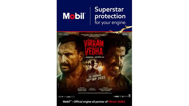 Mobil associates with ‘Vikram Vedha’, the most awaited action thriller