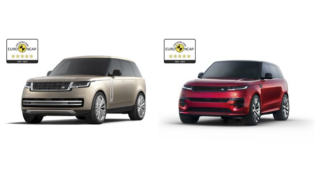 RANGE ROVER AND RANGE ROVER SPORT AWARDED FIVE-STAR  EURO NCAP SAFETY RATINGS