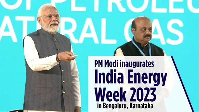 PM inaugurates India Energy Week 2023 in Bengaluru