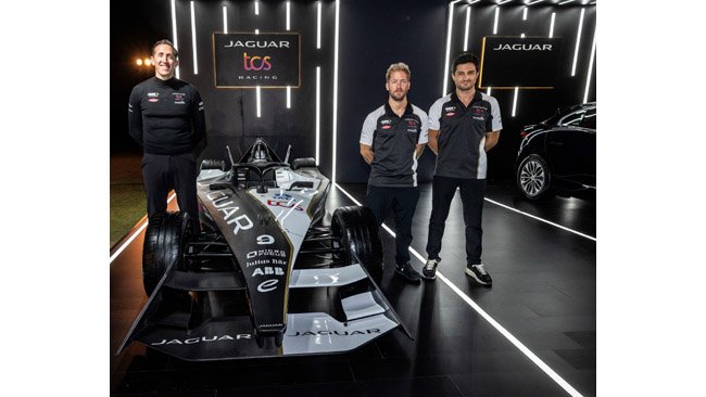 Jaguar TCS Racing at the Formula E-Prix in Hyderabad