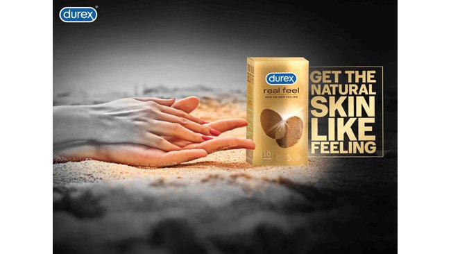 Rubber to Real... Durex launches their first non-latex condoms for the ultimate skin-like feeling!