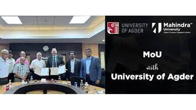 Mahindra University and University of Agder, Norway Collaborate to Launch M.Tech Program in Robotics