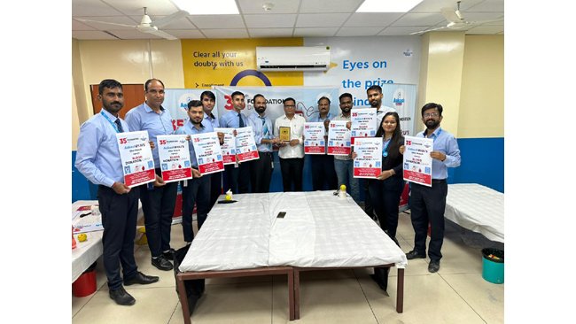 Aakash BYJU’S Celebrates 35th Foundation Day with Blood Donation Camps across North India; 978 Units Donated