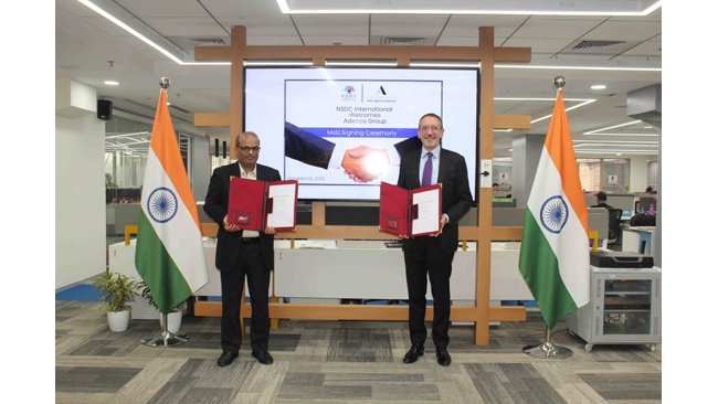 NSDC International and The Adecco Group forge strategic partnership to facilitate International Employment Opportunities for Skilled Indian Candidates