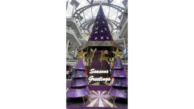 Nexus Celebration Mall lights up with Christmas décor and EOSS in Udaipur