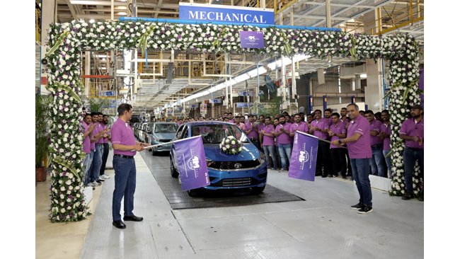 Tata Motors Celebrates 1 Millionth Car Roll-Out from its Sanand Facility