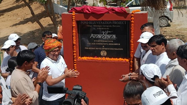 Ramveer Tanwar, The Pondman of India partnered with Coca-Cola India for Pond Rejuvenation