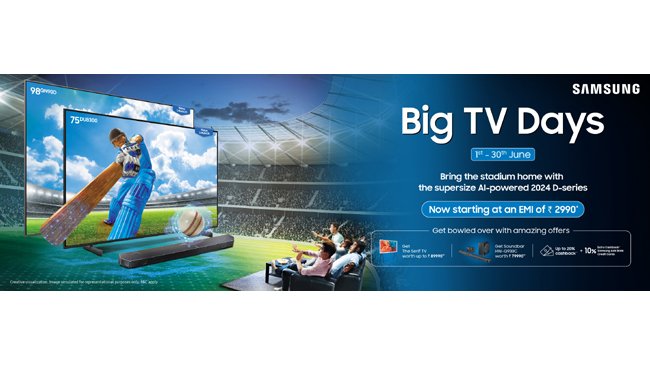Bring the Stadium Home with Samsung ‘Big TV Days’ Sale on Ultra-PremiumTVs