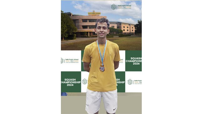 DPS Jaipur's Avalokit Singh: Indian Junior Squash Prodigy Gears Up for World Junior Championship