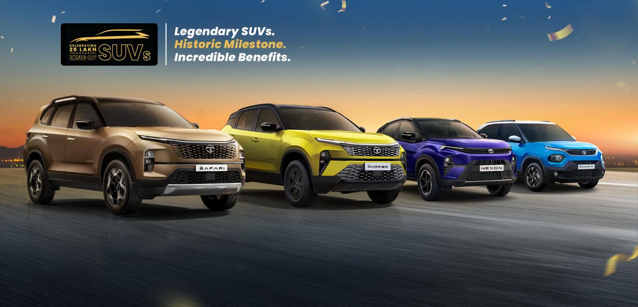 Tata Motors – India’s leading SUV manufacturer, celebrates a historic milestone of its SUV legacy