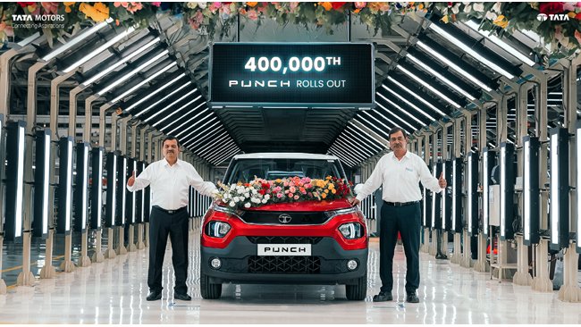Tata Punch becomes the fastest to cross 4 Lakh sales milestone among SUVs