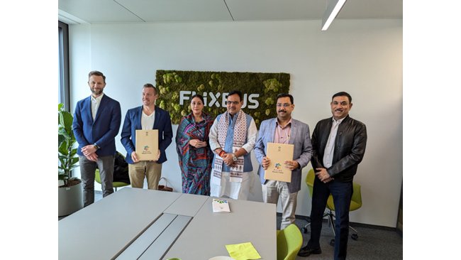 Rajasthan CM visits FlixBus HQ, discusses investment, job creation, digital empowerment of bus operators