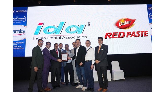Dabur Red Paste becomes first home grown oral care brand to receive the prestigious seal of acceptance from the Indian Dental Association (IDA)
