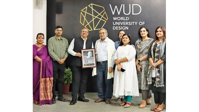 World University of Design Honors Prof. Lalit Kumar Das with the 2024 "Design Guru" Award