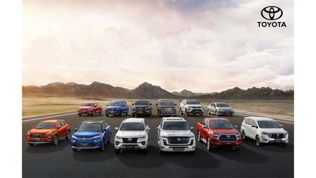Toyota Kirloskar Motor Continues Sales Momentum, Records Wholesales of 25,586 units in November 2024