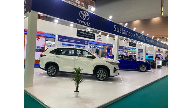 Toyota Kirloskar Motor Reinforces its Commitment to Sustainable Mobility at India Energy Week 2025