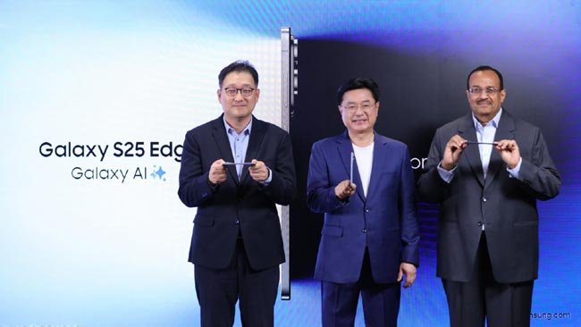 Samsung Announces Pre-Orders for Galaxy S25 Edge in India; Price Starts INR 109,999