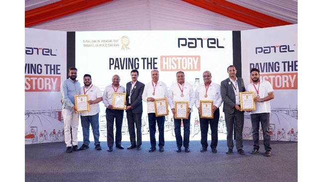 Patel Infrastructure Sets World Records in 24-Hour Road Construction Feat on UP’s Under Construction Ganga Expressway Project