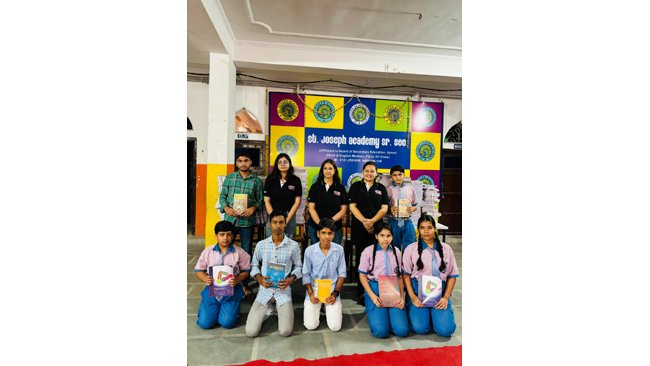 Promoting UN SDG 4: Girnar Foundation’s Book Bank Initiative Distributes 750+ Syllabus Books Across Jaipur Schools