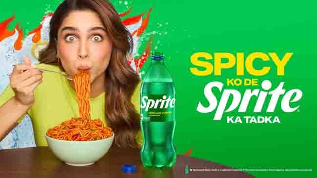 SPRITE BRINGS A ZESTY TWIST WITH NEW TVC ‘SPICY KO DE SPRITE KA TADKA’ FEATURING SHARVARI AND SUNIL GROVER