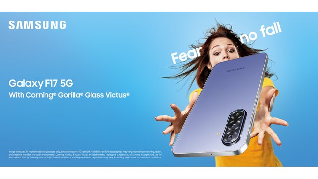 Samsung Launches Incredibly Thin and Durable Galaxy F17 5G with Segment-Leading Features