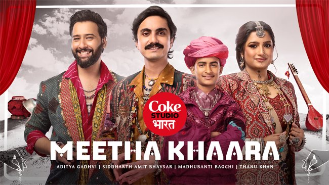 ‘’After the Khalasi Phenomenon, Aditya Gadhvi Brings MeethaKhaara to Coke Studio BharatThis Festive Season”
