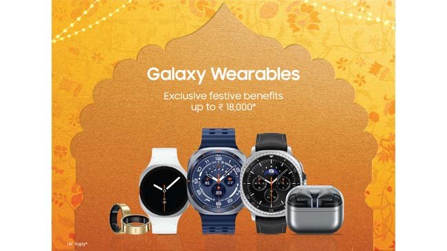 Samsung Announces Exciting Festive Deals on a Range of Galaxy Wearables in India