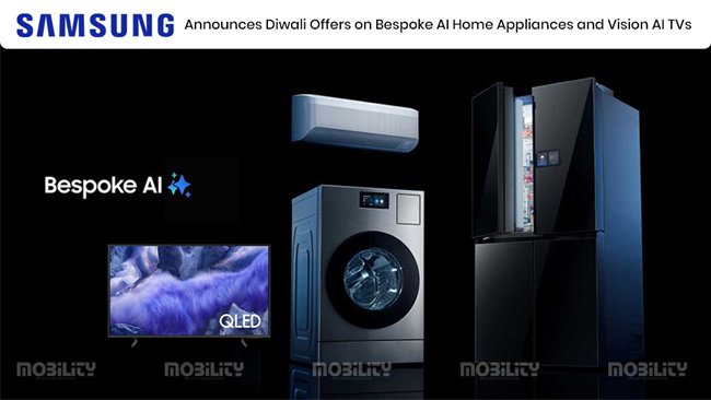 Samsung Announces Diwali Offers on Bespoke AI HomeAppliances and Vision AI TVs