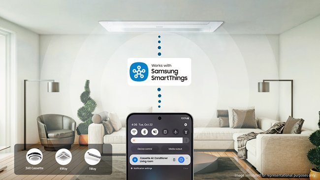 Samsung Launches Made-in-India Wind Free™ Cassette ACs for Smarter, Energy-Efficient Cooling