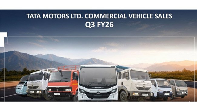 Tata Motors Delivers Strong Sales with 1,15,577 Units in Q3FY26; Sustains Robust 21% Year-on-Year Growth