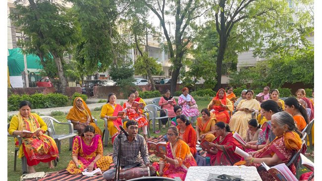 संगम ग्रुप द्वारा हनुमान जयंती पर भव्य सुंदरकांड पाठ का आयोजन