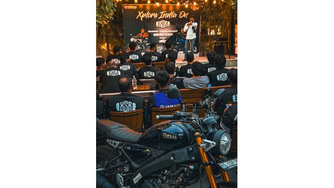 Yamaha’s Xplore India on XSR Campaign Reaches Jaipur; joined by 40 passionate XSR155 riders