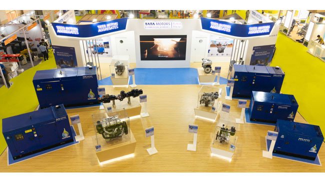 Tata Motors showcases next-generation aggregates portfolio at Bauma CONEXPO India 2026